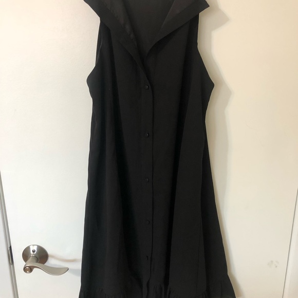 ◼️Black Gianni Bini Button Dress - Picture 3 of 5